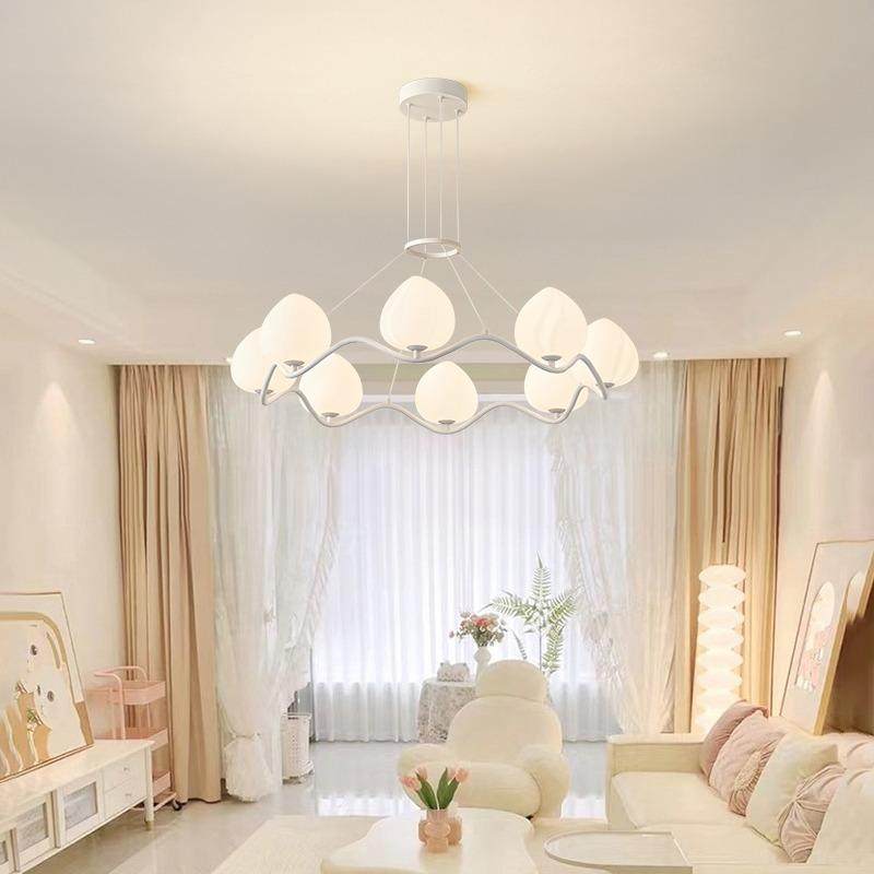 蜜桃主护眼客厅60吊灯现水代简约大气225年新款灯奶0油卧室餐厅灯,淘宝优惠券,粉丝福利购,淘宝优惠卷