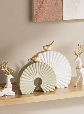 设计师艺摆感件姹寂风客厅玄关电术软视柜摆设轻奢F97567H9装装饰