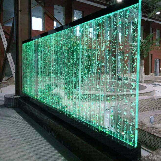 水幕墙流水墙LVT泡气水大亚型克力屏舞风隔断玄关鱼缸客厅水族箱,淘宝优惠券,粉丝福利购,淘宝优惠卷