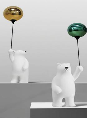 儿童样板房DS8379气球熊摆件轻奢客厅展厅店场店面网酒橱窗商创意