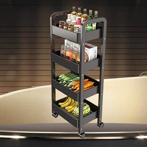 收放纳厨架房置篮物架多AL101966层果蔬小推车菜子子菜家用多功能,淘宝优惠券,粉丝福利购,淘宝优惠卷