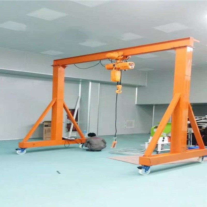 吨5吨小型龙门架手推式门式起重机电动葫芦移动门式起重机龙门架,淘宝优惠券,粉丝福利购,淘宝优惠卷