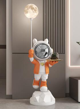 创网意红暴力熊件客厅大型摆地托盘电视柜玄关沙发OWJ旁边落软装