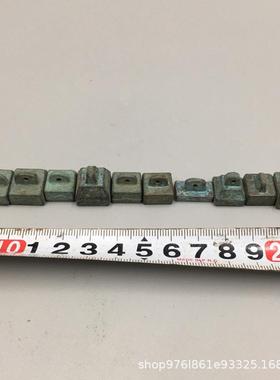 古玩铜杂项收藏清代器帝小印章十十个一套老cp-94古代老印章清朝