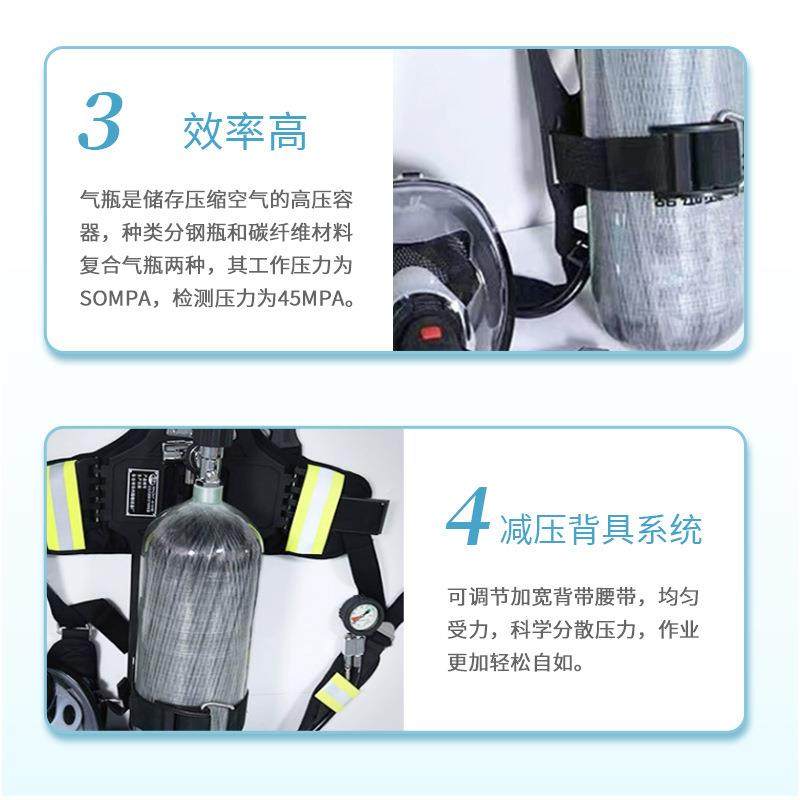 威尔RH空ZKF6.8B气式呼RQZ吸器正压.式空呼68碳纤维瓶自给开路背,淘宝优惠券,粉丝福利购,淘宝优惠卷