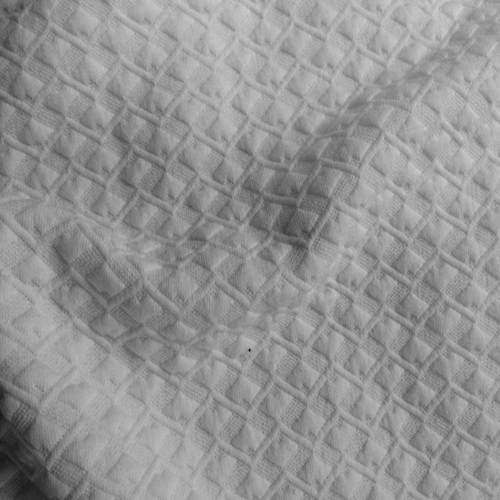 新品棉涤大循环提花针织面料夹克衫裙装针织面料双层夹丝 - 图3