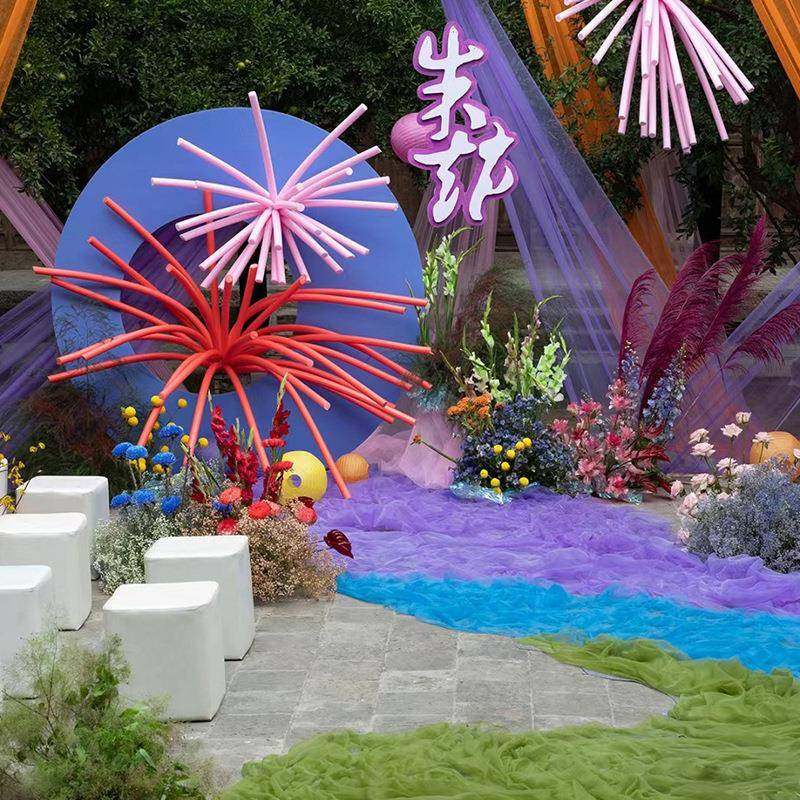 主舞LY1376题婚礼布置软彩色泡沫条饰包海绵橱窗装饰台实心棒装造,淘宝优惠券,粉丝福利购,淘宝优惠卷