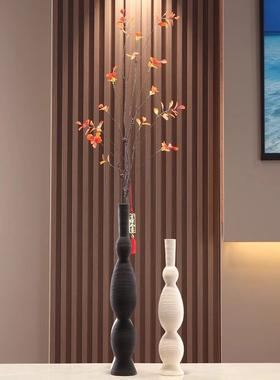 厅现代简约艺术花瓶花插轻创意客过道奢玄关装饰品桌电视柜ZZRxh0