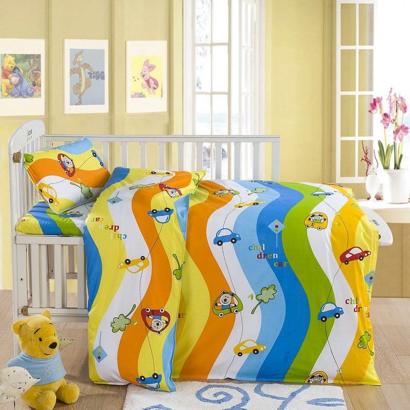 幼儿园被子三件套纯棉宝宝午睡专用床褥子全棉儿童床上用品六件套,淘宝优惠券,粉丝福利购,淘宝优惠卷