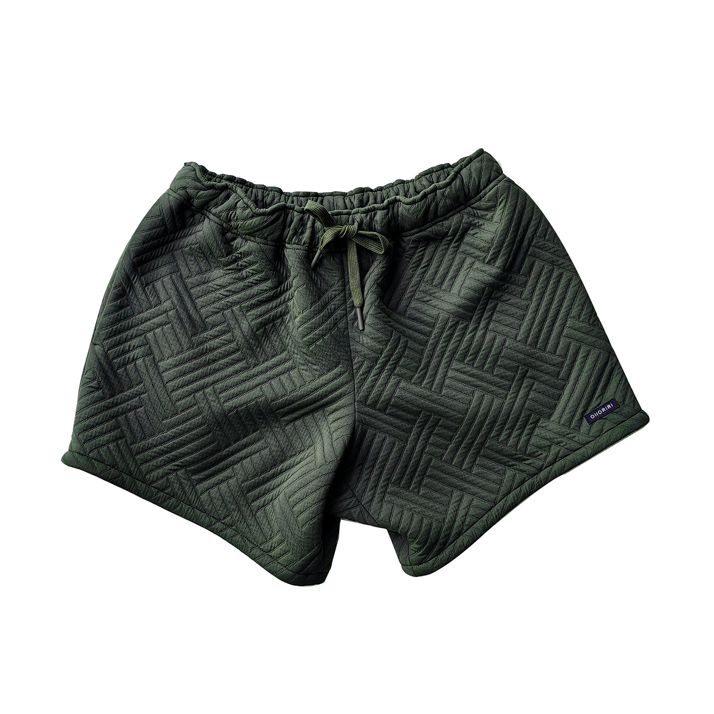 【3折限时福利款】OIIORIRI 休闲太空压格自然腰直筒短裤子女,淘宝优惠券,粉丝福利购,淘宝优惠卷