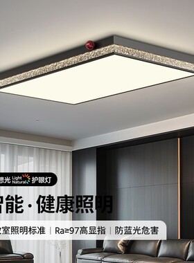 灯具全屋2026新款现代简约大气护眼客厅吸顶灯意式轻奢感主灯
