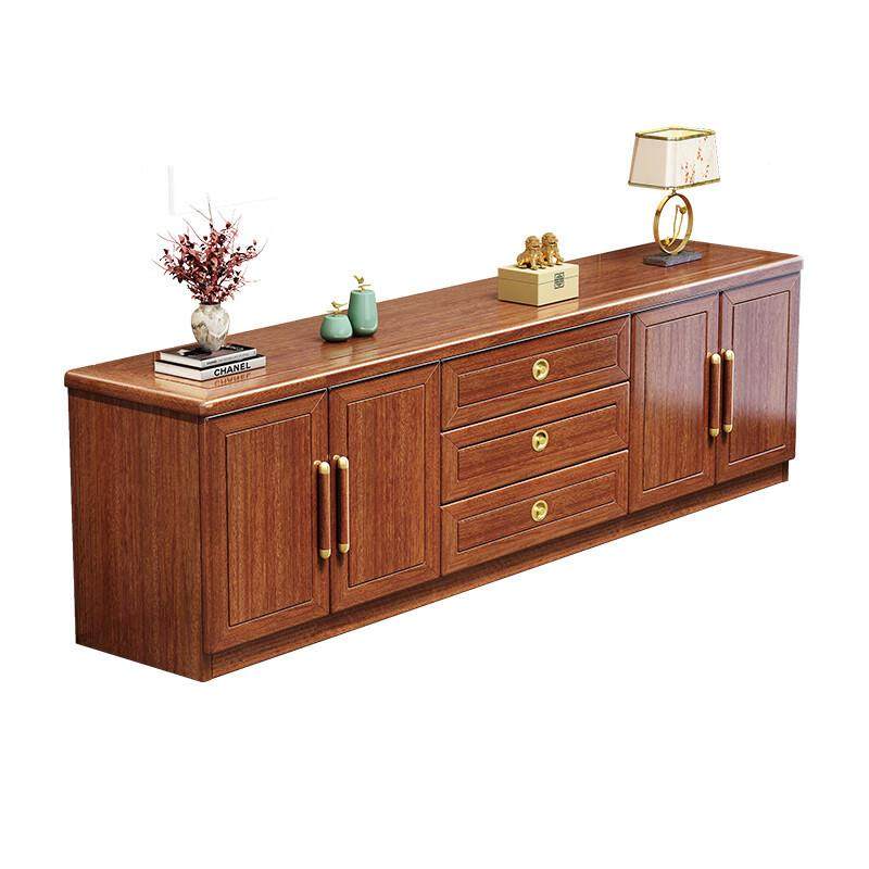 胡桃木木厅2436电视米柜茶几组合家用现代客2实中式收纳储物柜落,淘宝优惠券,粉丝福利购,淘宝优惠卷