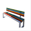 Outdoor park chair backrest bench waterproof anti-corrosion wood outdoor bench seat leisure simple outdoor rest bench