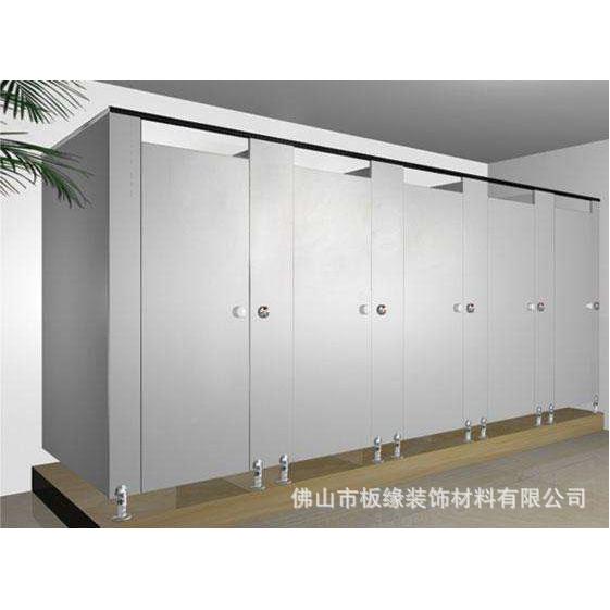 Assembled bathroom 432 partitions public pit toilet squat grid retaining wall shower room pvc water resistant