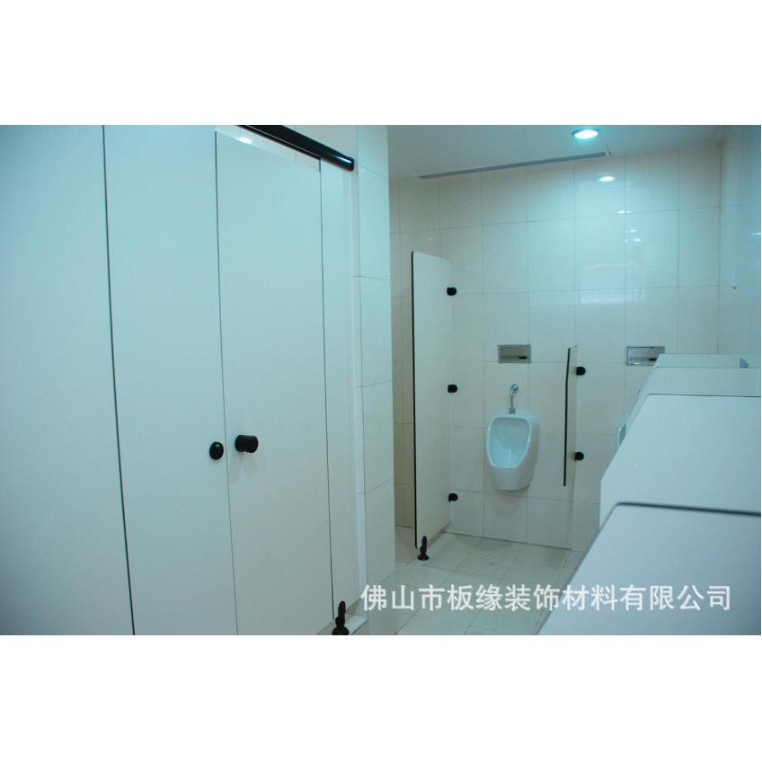 Assembled bathroom 432 partitions public pit toilet squat grid retaining wall shower room pvc water resistant