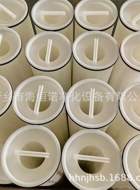 纯水设备大通量水滤芯聚丙烯折叠滤芯HF40PP010A01管式超滤膜