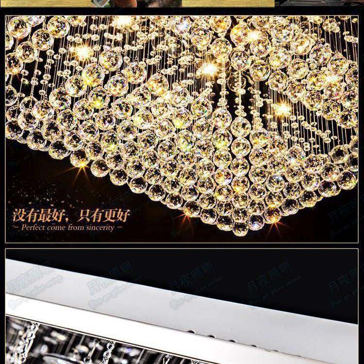 现代LED灯客厅卧吸顶灯华水晶吊灯室餐厅786吊灯豪方形水晶具灯,淘宝优惠券,粉丝福利购,淘宝优惠卷