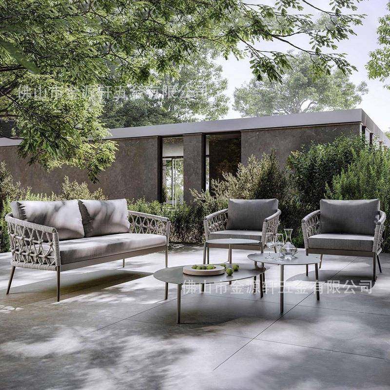 户外家具创组阳合藤意椅餐桌椅闲藤沙发7885单人台组合茶几岩板休,淘宝优惠券,粉丝福利购,淘宝优惠卷