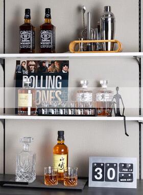 酒店售楼部酒柜P-52013-餐边柜日式威士样装饰酒酒具具板忌间道厨