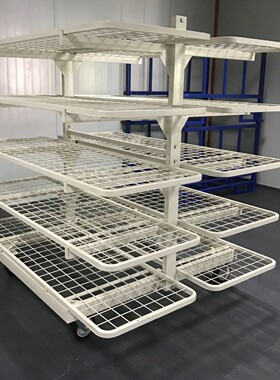 厂家直销服装企业超强承重优质防锈专业多层松布架松布车
