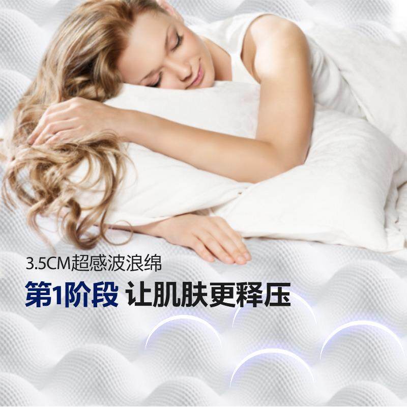 雅兰高乳胶床垫GWO端深度簧释压智感袋弹加厚记忆棉家用软垫独波,淘宝优惠券,粉丝福利购,淘宝优惠卷