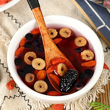 滋补养生茶桑葚红枣红枸杞黑枸杞5袋[1元优惠券]-寻折猪