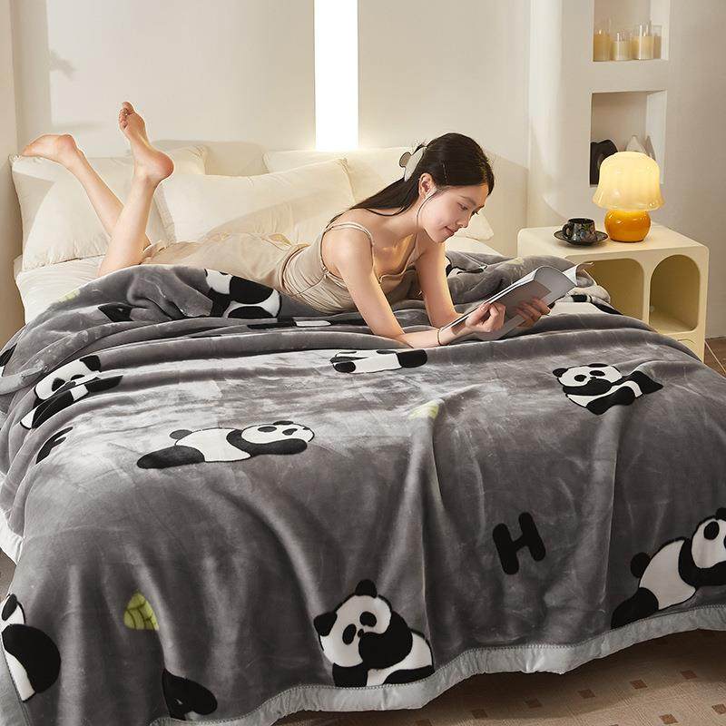 加厚舍尔毛毯被子冬季办公室午睡毯暖沙发绒20250828盖毯珊瑚毯子,淘宝优惠券,粉丝福利购,淘宝优惠卷