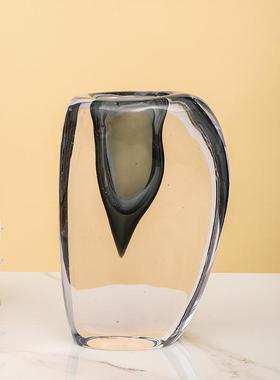 品简约现代插花工艺客花AL674769瓶轻奢璃装饰品厅软装琉饰样板间