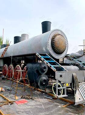 复古蒸汽型工业火车头合金铁艺模景区f0528-1火热销公园旧怀车主