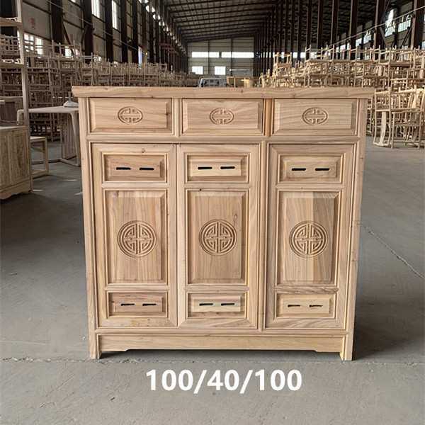 实木餐边柜老榆木新中式玄关柜白茬胚坯酒水柜家具工厂直供,淘宝优惠券,粉丝福利购,淘宝优惠卷