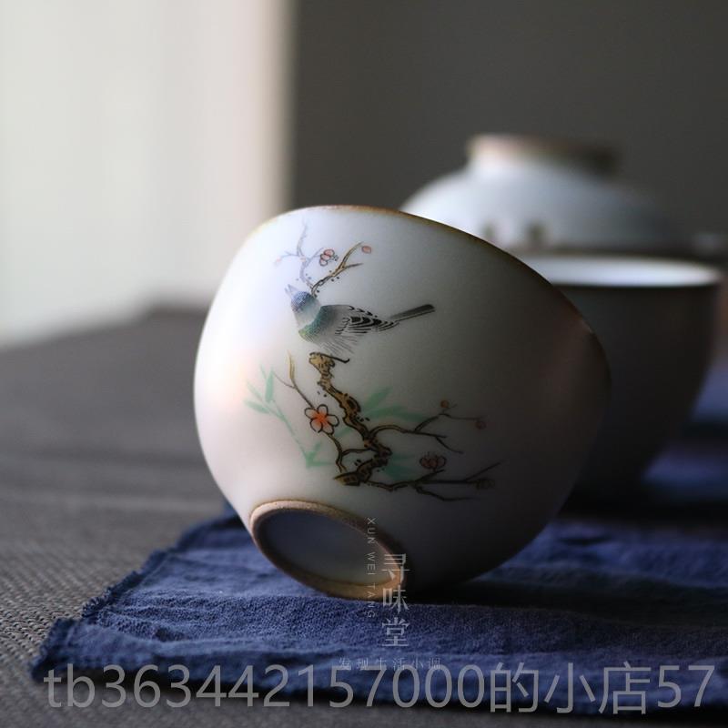 High-end Yuebai Ru Kiln travel tea set, portable ceramic bag, quick cup, one pot, two toilet cups, Fu Gong tea