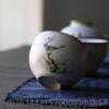 High-end Yuebai Ru Kiln travel tea set, portable ceramic bag, quick cup, one pot, two toilet cups, Fu Gong tea