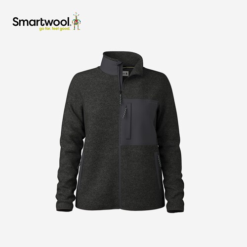 Smartwool新品美丽诺羊毛女款Lifestyle Fleece拉链外套日常休闲 - 图3