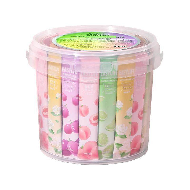 果味萃取漱口水便携式清洁口腔食物残留温和不辣嘴60条桶装囤货装,淘宝优惠券,粉丝福利购,淘宝优惠卷