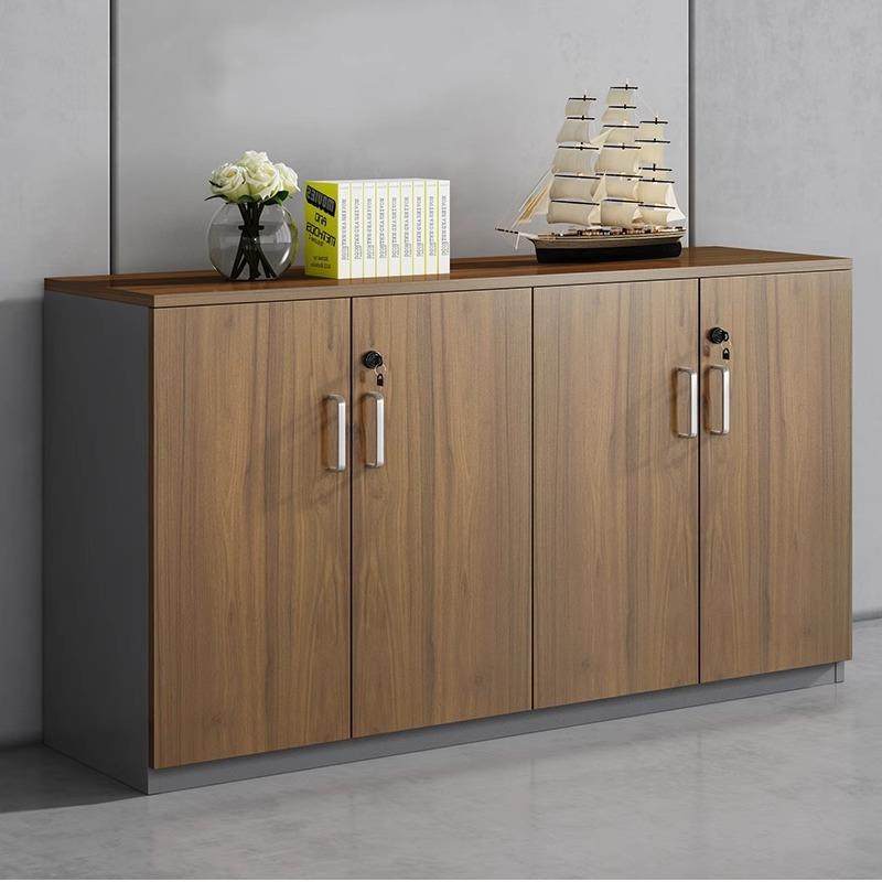 文件柜资料柜茶柜公隔室简水约现代储办物QIB柜断地柜带锁木质矮,淘宝优惠券,粉丝福利购,淘宝优惠卷