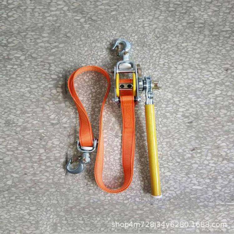 绝缘手柄拉紧器电力施工双钩绝缘紧线器多用途手动齿轮拉线器,淘宝优惠券,粉丝福利购,淘宝优惠卷