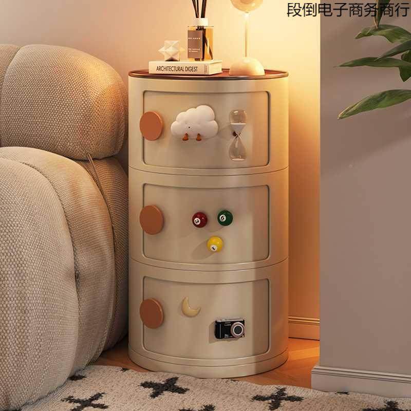 圆MOM意形头柜替床代品家用室小型创收纳柜卧新款简约现代置物架,淘宝优惠券,粉丝福利购,淘宝优惠卷