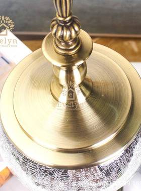 GLA18008现代轻奢渐变玻花瓶摆件样板厅房客电视柜茶几餐璃厅桌面