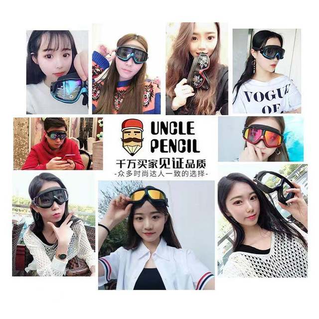 Large frame swimming goggles waterproof anti-fog colorful high definition large adult myopia glasses swimming supplies diving goggles set equipment