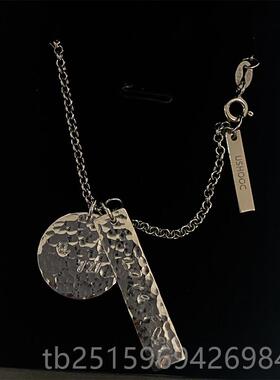 高档鱼说 情侣项链25纯 原创设计记忆星球刻字字母送银友女9生日