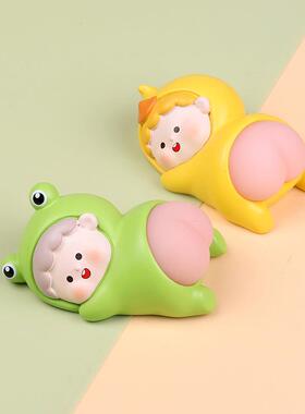 汽车内装饰品 创意个性车载摆件可爱新奇特桌面树脂公仔摆件