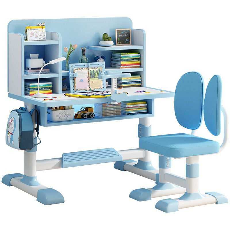 儿童学习桌中小学生家用男孩升降课桌椅套装写字书桌书架一体桌,淘宝优惠券,粉丝福利购,淘宝优惠卷