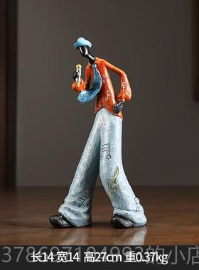 新款复古书柜乐人摆件柜家居客厅书柜电子琴萨物克斯酒装饰品摆队