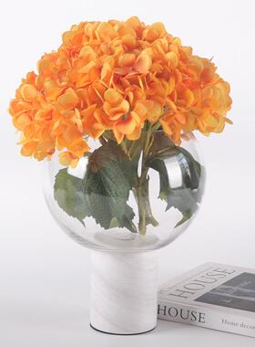 现玻代居摆饰璃轻花瓶样板间奢摆件餐桌装QAF家饰品客厅花器插花