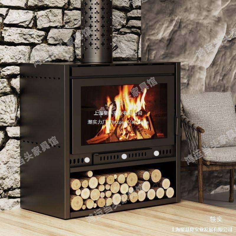 壁炉真火用木柴室内取暖型炉家569燃柴欧式匠人村木取暖柴火室内,淘宝优惠券,粉丝福利购,淘宝优惠卷