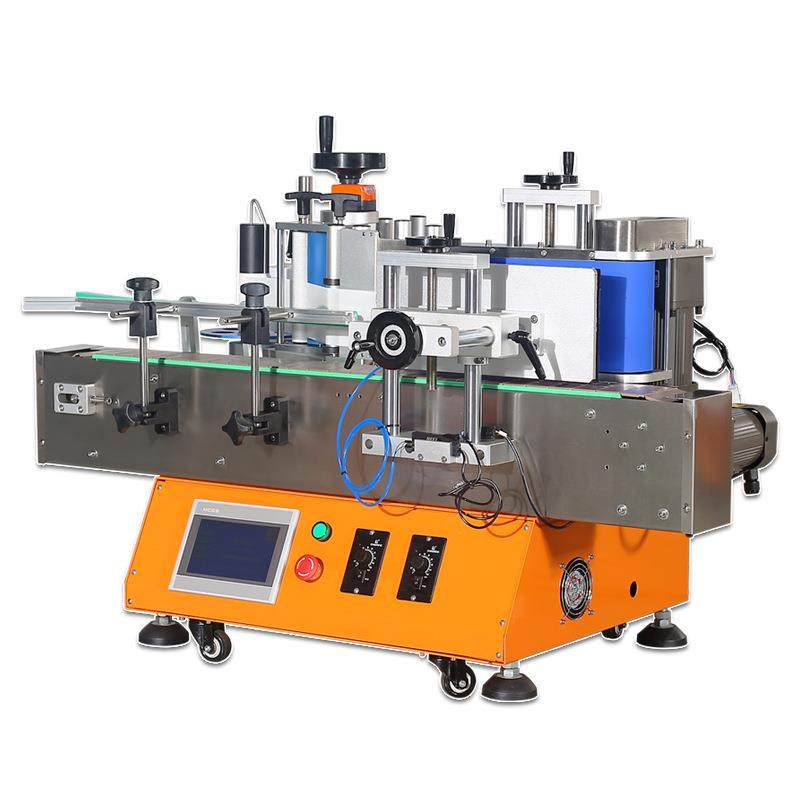 全自动桌面式搓滚圆瓶贴标机PE塑料六角玻璃瓶白红酒不干胶标签机,淘宝优惠券,粉丝福利购,淘宝优惠卷