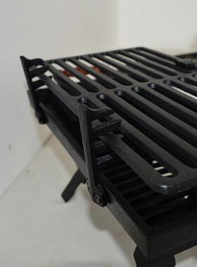 长用方形烧烤炉铸铁家居实型烧烤炉属工K2168艺金品摆饰