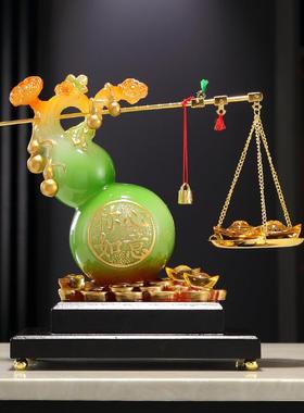 现代柜酒装饰品件轻奢高档客厅居玄关电视UMT家柜摆葫芦工艺2024