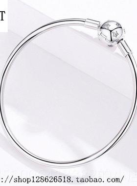 正品HFGT新款原空创星银9河繁星童话星星基础手镯串手珠炼S25纯银