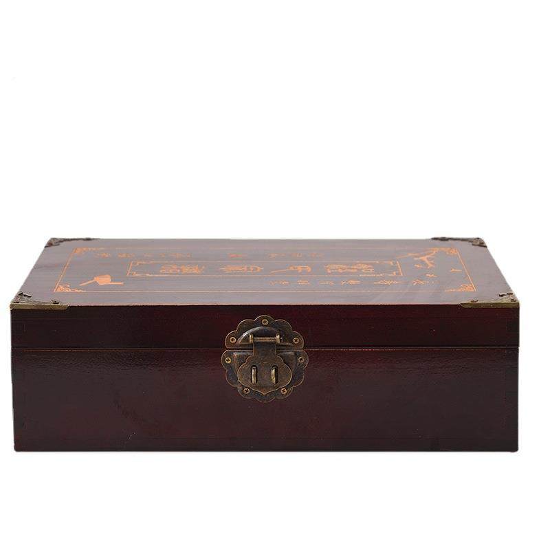实香樟木家谱实盒式A22905-9木雕刻族谱盒翻盖宗谱收藏木盒木收纳,淘宝优惠券,粉丝福利购,淘宝优惠卷